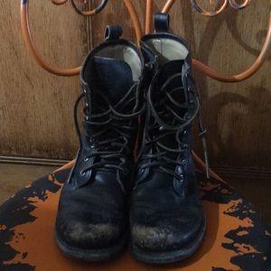 Frye Combat Boots